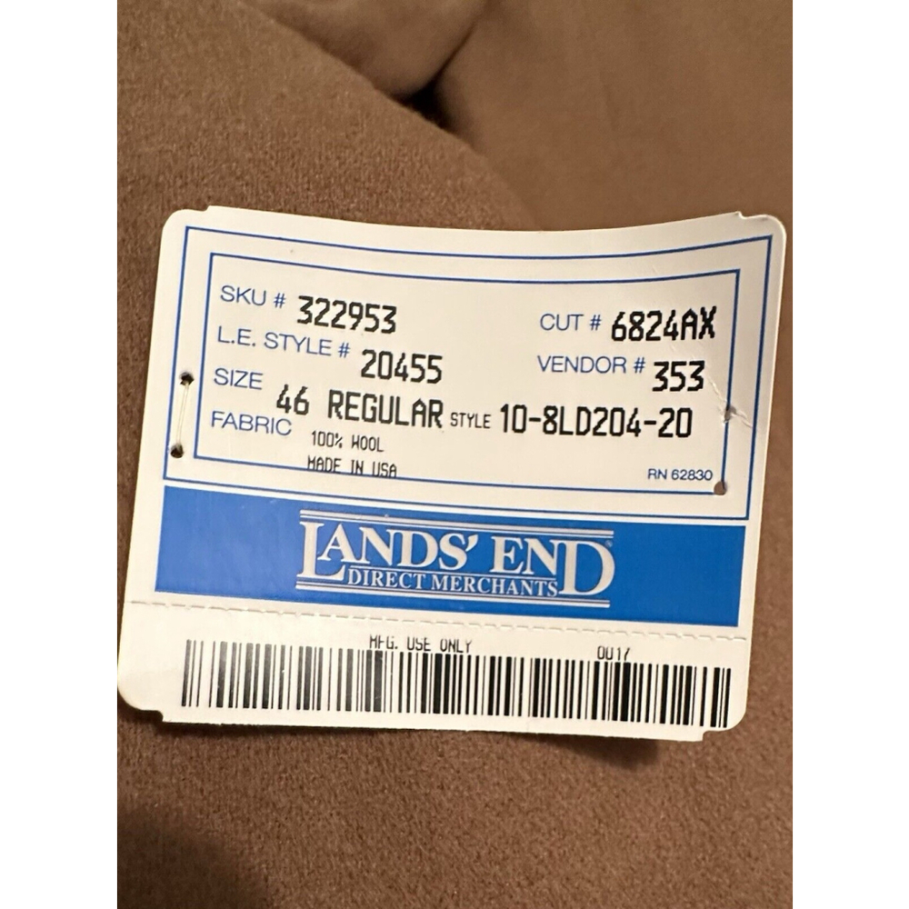 Lands' End Brown Blazer - Picture 4 of 16